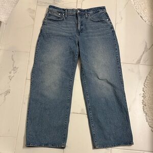 Madewell vintage wide leg Blue Denim Jeans